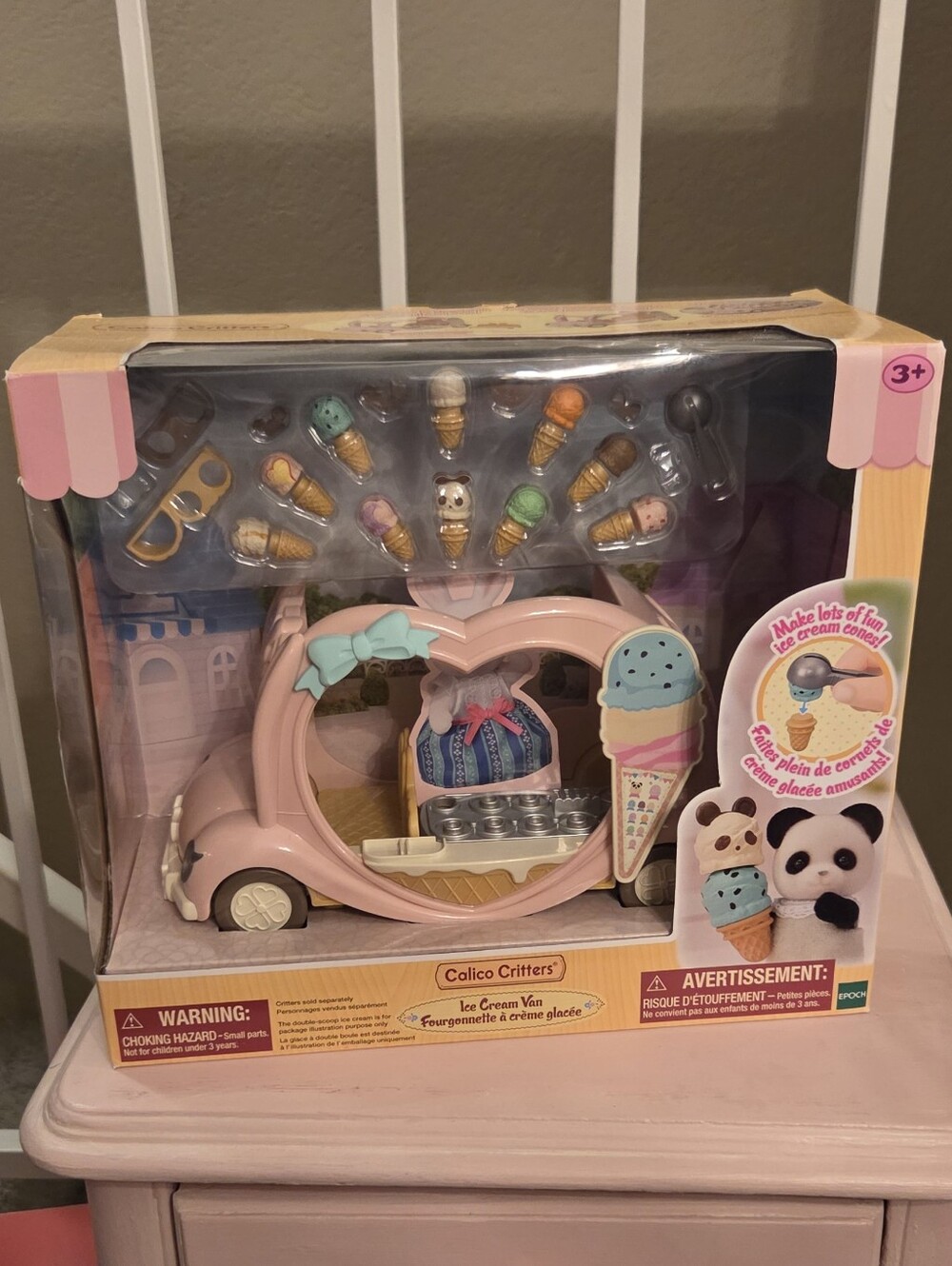 ♡ calico critters - ice cream van - calico land amusement series ♡